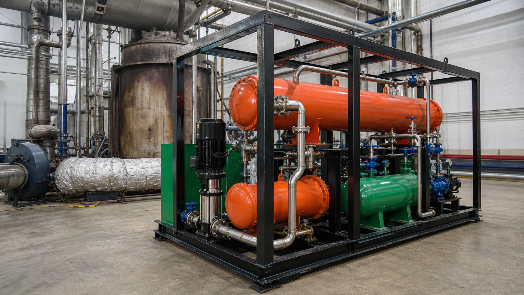 Datre 10 kW ORC deployment at a textile dyeing facility in Surat